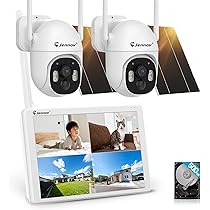 防犯カメラ 屋外 ソーラー 360° ソーラー 2台セット 400万画素 61HgzDAxGnL.