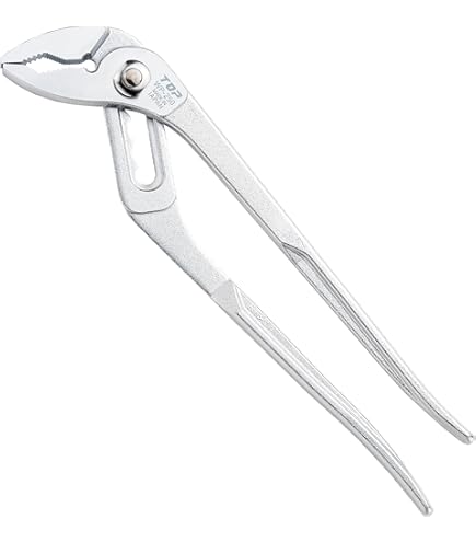 Amazon | トップ工業 (TOP) ヘビーポンププライヤ 口開き0~45mm 先端