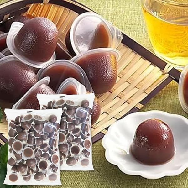 Amazon.co.jp: 金城製菓 ミニ 水ようかん 大容量 50個入 PSJBOX