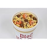 カップラーメンの空き容器にはめられるラーメン 食品サンプル カップラーメン (しょうゆ)