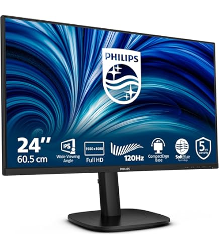 Philips V Line 253V7LJAB/00 Computer Monitor 62.2 cm (24.5