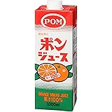 えひめ飲料 POM ポンジュース スクエア 1L×6本