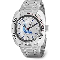 Amazon | Vostok | Sea Captain Amphibian 自動巻き ロシアン