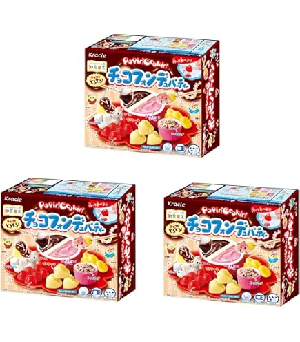 Amazon.co.jp: ポッピンクッキン チョコフォンデュパーティー 31g×1個