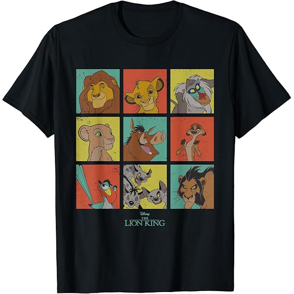 Amazon | ディズニー ライオンキング 90年代 ナラ Tシャツ Tシャツ | T