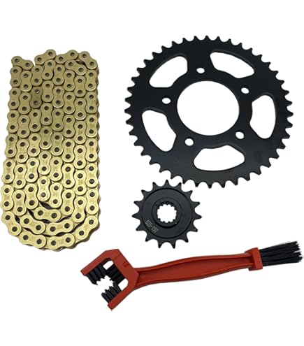 Amazon | サンスター KD34703 スプロケット＆チェーンキット（ゴールド