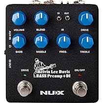 Amazon | NUX MLD Bass Preamp + DI NBP-5 ベース用プリアンプ D.I.