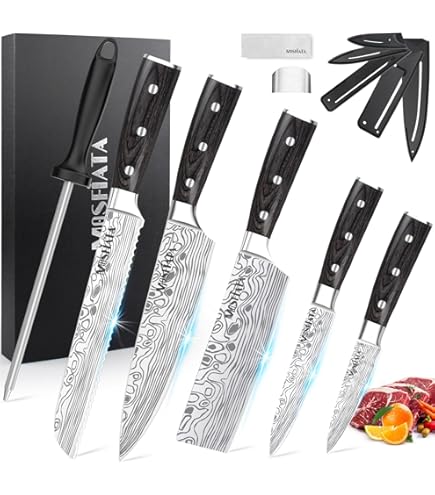 Amazon｜濃州孫六作 チタンコーティング 包丁3点セット A-100J｜包丁