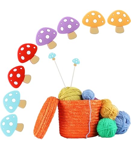 thumbnail image 2 of Hibiscus Stitch Stoppers Knitting Needle Point Protectors Knitting Notions Flowers Tropical 2 of 13
