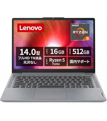 Amazon.co.jp: Lenovo ノートパソコン IdeaPad Slim3 Gen8 14インチIPS