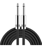 Amazon | ギターシールド ギターケーブル 長さ3m S-S型プラグ ベース