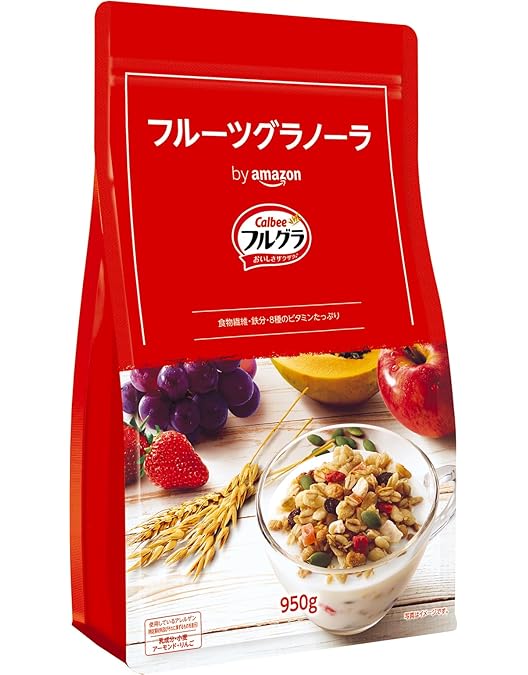 Amazon.co.jp: カ ル ビー フルーツグラノーラ フルグラ 1200g × 2個