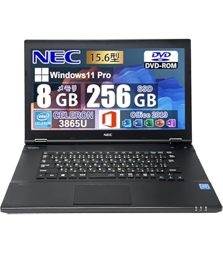 Amazon.co.jp: 【整備済み品】ノートパソコン NEC VersaPro VK24 15.6