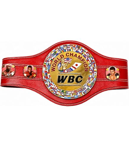 Amazon | WBC チャンピオンシップボクシングベルト 3D レプリカ 大人用