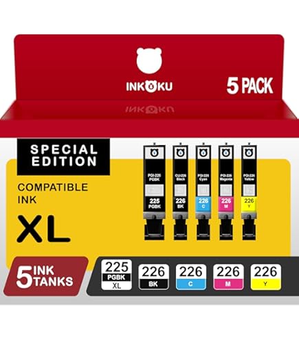 Amazon.co.jp: E-Z Ink 互換インクカートリッジ Canon PGI-225 CLI-226