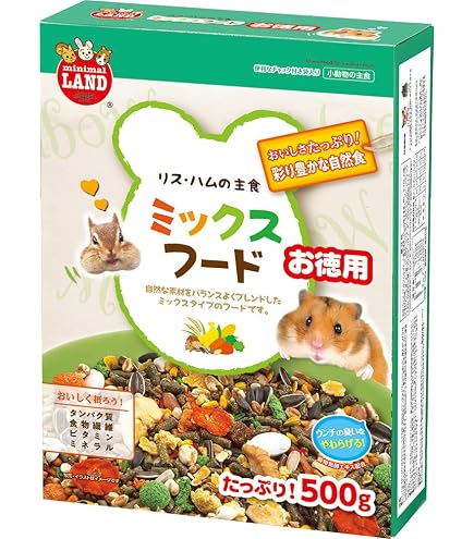 Amazon.co.jp: ミニマルランド バランスフードプラス 小動物用 徳用