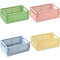 【まなみゆしょう】【新品未使用】たためるバスケット 正規品　折りたたみ Amazon｜折りたたみバスケット ミニ 収納ボックス プラスチック