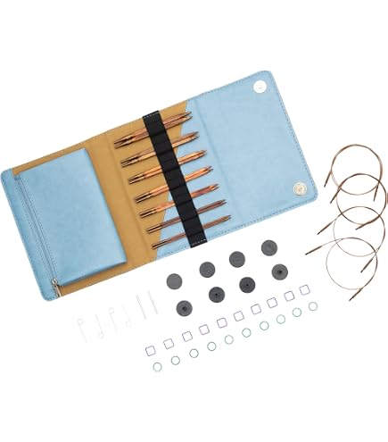 Amazon.co.jp: KnitPro ジンジャー編み針セット - ミニ交換可能なピン