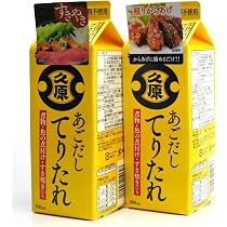 Amazon.co.jp: くばら あごだしつゆ九州あまくち 500ml 久原 上品な