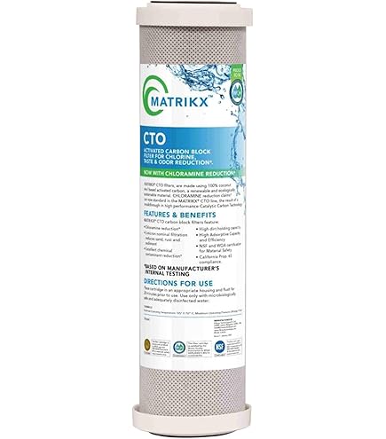 【値下げ可能】Pentair カーボンフィルターカートリッジ 10インチ Amazon | Pentair OMNIFilter RO6 カーボンウォーターフィルター 10