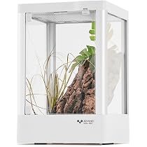 Amazon | ADVINCI 爬虫類飼育ケージ 20×20×30cm 12L 強化ガラス完全