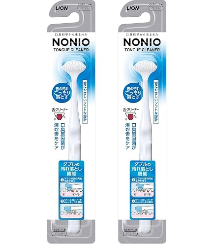 Amazon.co.jp: 《セット販売》 ライオン NONIO ノニオ 舌クリーナー (1
