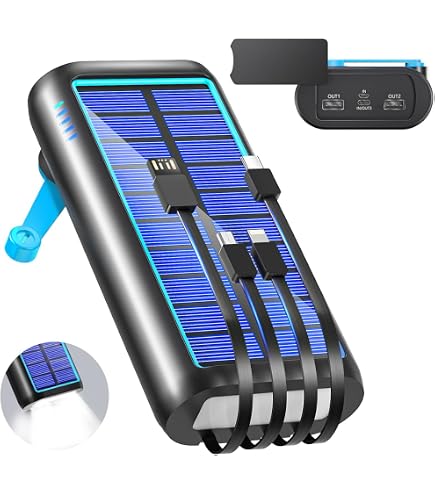 Amazon | モバイルバッテリー 2026 新モデル 20000mAh 巻き取り