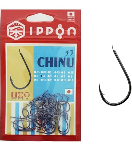 Amazon | KAWASEMI(かわせみ針) J-1 100本チヌ針 フック (金) 7