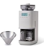 Amazon | シロカ コーン式 全自動 コーヒーメーカー カフェばこPRO