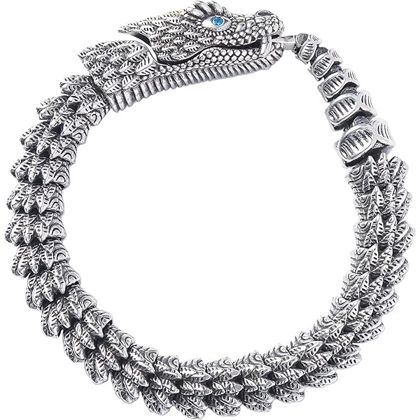 ダンスウィズドラゴン ブレスレット シルバー 18センチ ダンスウィズ