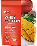 REYS レイズ ホエイ プロテイン 山澤 礼明 監修 1kg 国内製造 ビタミン7種配合 WPCプロテイン ぷろていん ホエイプロテイン (アップルマンゴー風味)