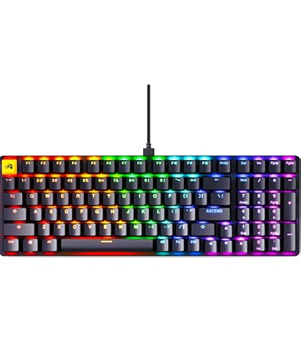 Amazon.co.jp: Glorious グロリアス GMMK2 ゲーミングキーボード 白 96