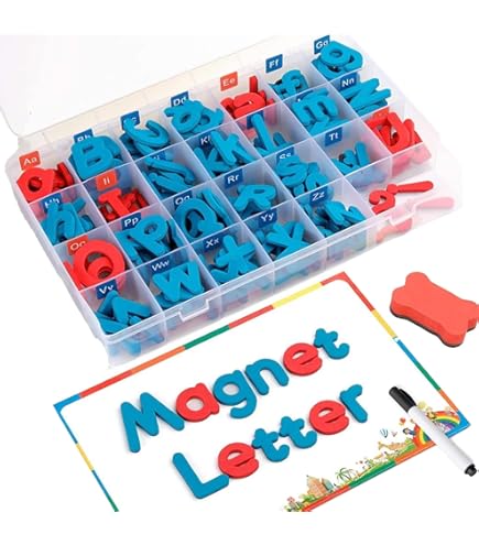 Amazon.co.jp: IPT マグネット アルファベット 212ピース 磁力吸着
