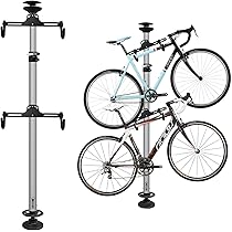 Amazon | ZYLKEKL 自転車スタンド サイクルスタンド 2台収納 高
