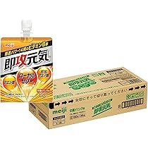 即攻元気ゼリー アミノ酸&ローヤルゼリー 栄養ドリンク味 180g×36個