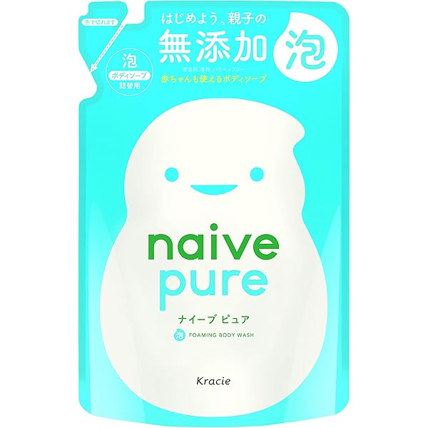 18個入ナイーブ The Naive ボディソープ 泡タイプ 詰替用 430ml Amazon | ナイーブThe Naive ボディソープ 泡タイプ 詰替用