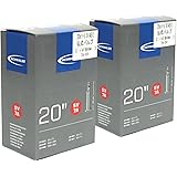 SCHWALBE(シュワルベ) 【正規品】20×11/8(451)用チューブ 仏式 40㎜バルブ 7ASV 【2個セット】