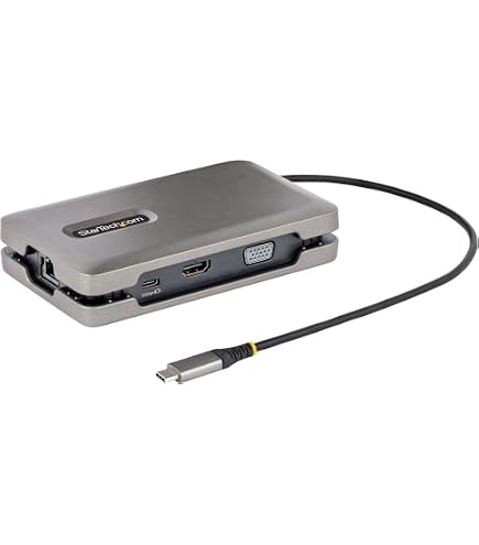 Amazon.co.jp: スターテック マルチポートアダプター/USB-C接続