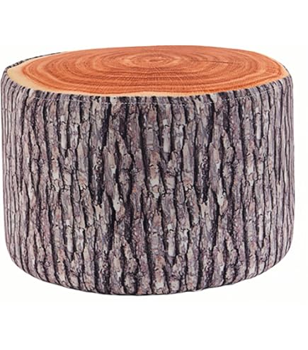 Amazon.co.jp: 丸太 切り株 椅子 スツール 無垢 米ヒバ でっかいの