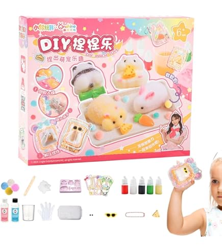 Amazon.co.jp: DIANX スクイーズ手作りキット 触感いい ストレス解消