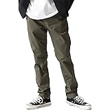 Amazon ビームス カジュアル パンツ ストレッチテーパードチノ メンズ オリーブ Od L ロングパンツ 通販
