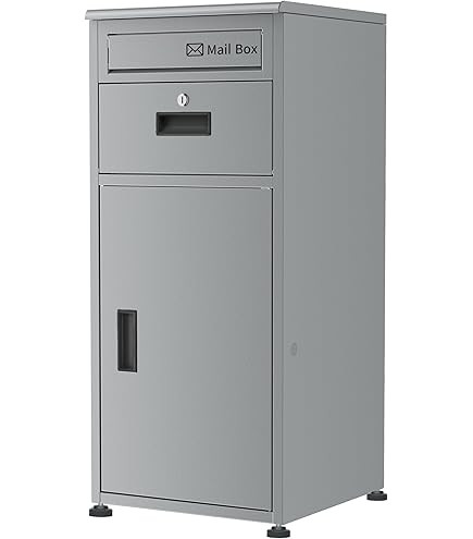 Amazon.co.jp: 宅配ボックス 屋外 大型 150L大容量 防水 ポスト一体型