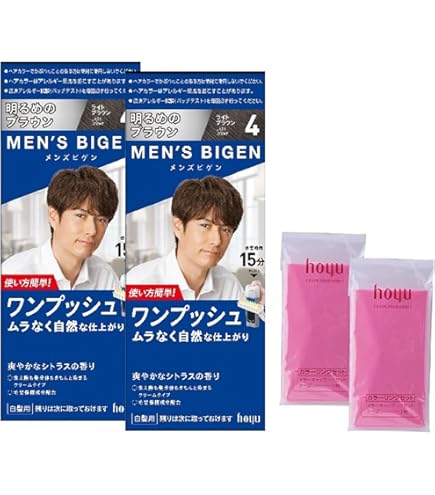 Amazon.co.jp: ホーユー メンズビゲン ワンプッシュ 6A アッシュ