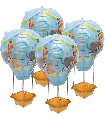Amazon | エアバルーン・モビール 気球 Travels Light, 約18cmバルーン