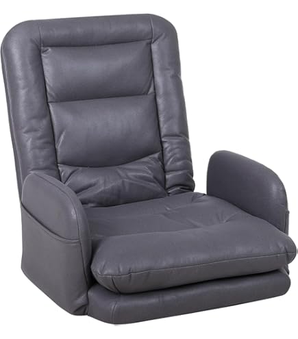 Amazon.co.jp: ビータ(Vita) 肘付き回転座椅子 本革使用 ブラック