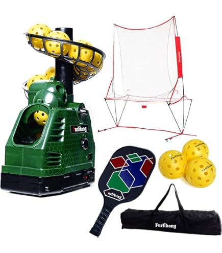 Amazon | Furlihong ピックルボールマシン 388PBH 4段階角度調節可能