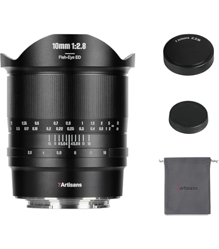 Samyang 8mm F2.8 UMC Fisheye II (Black) Lens for Sony E