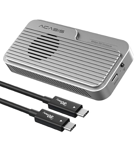 来*人様 (0509) ANYOYO製の80Gbps SSD外付けケース3セット Amazon.co.jp: ANYOYO 80Gbps M.2 NVMe SSD エンクロージャー（冷却