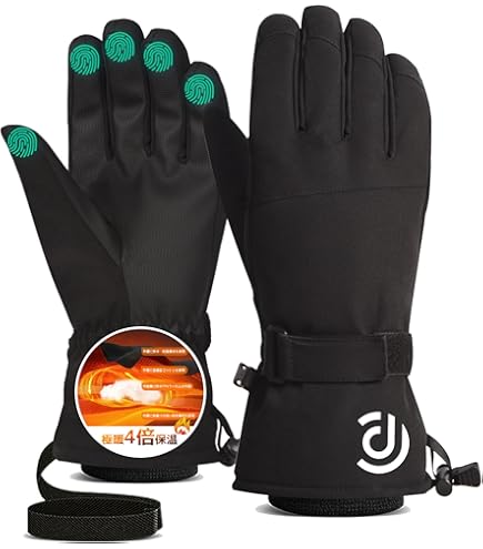 Amazon | [オガサカ] スキーグローブ メンズ GLOVE Z-GR/WHT WH M