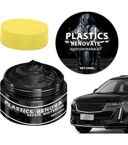 Amazon.co.jp: 車用ブラックトリム復元剤 キズ補修ポリッシュワックス
